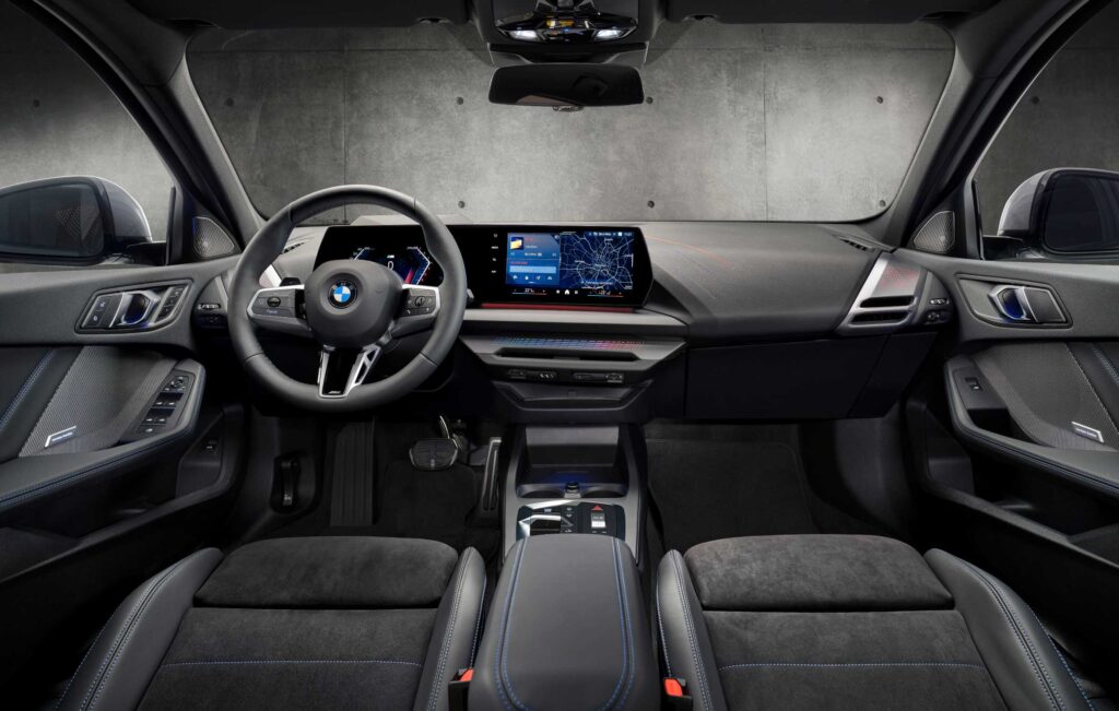 2025年モデル、BMW1シリーズのインテリア