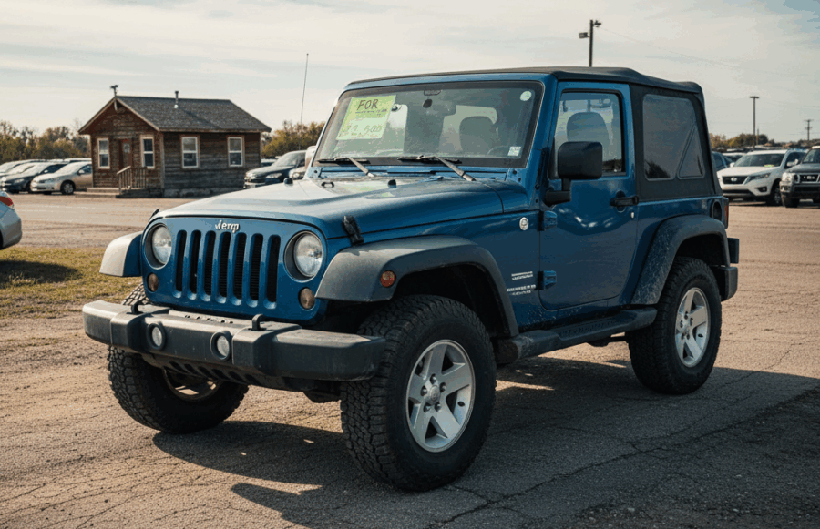 ジープラングラーの中古車